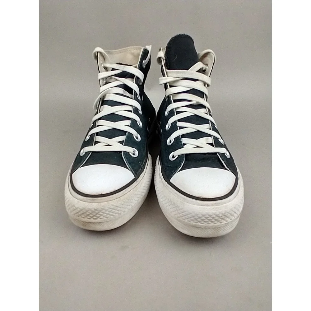 Converse Chuck Taylor All Star Platform High Top Black Sneakers Womens 8.5 - Picture 2 of 14